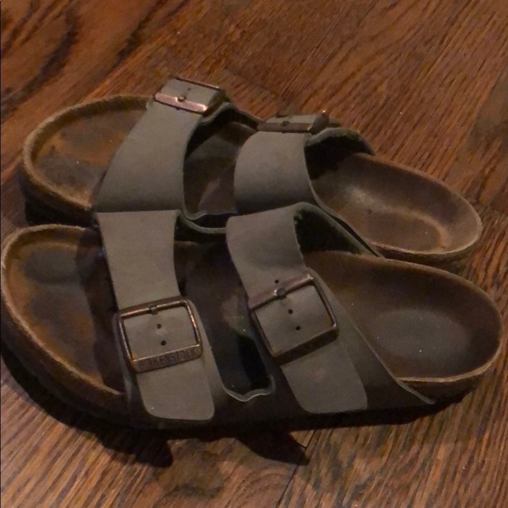 Classic Grey Birkenstocks